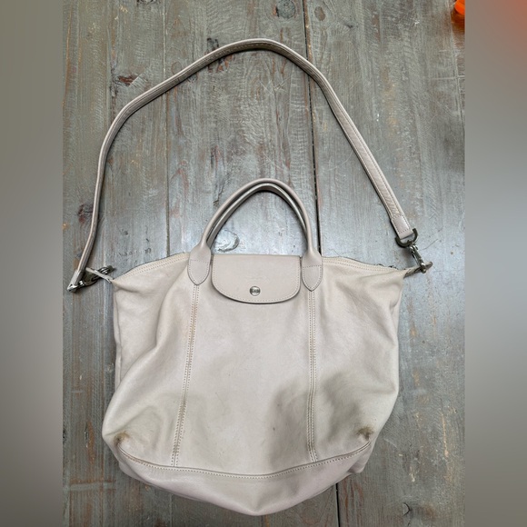 Longchamp Leather Top Handle Tote - Picture 2 of 14